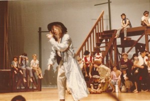 JLO's 1972 production of Oliver! on the set I designed